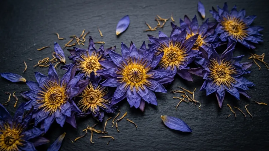 Posvätný modrý lotos: Botanický klenot starovekého Egypta