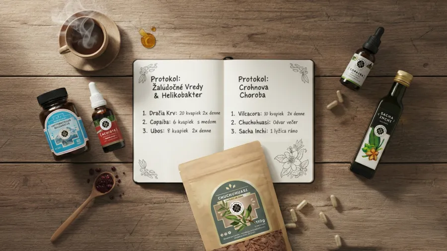 Trávenie v rovnováhe: Helikobakter pylori aj Crohnova choroba a ich liečba bylinkami