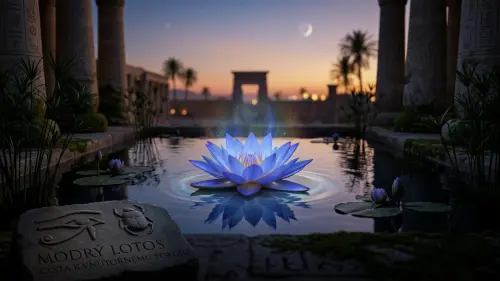 Posvätný modrý lotos: Botanický klenot starovekého Egypta