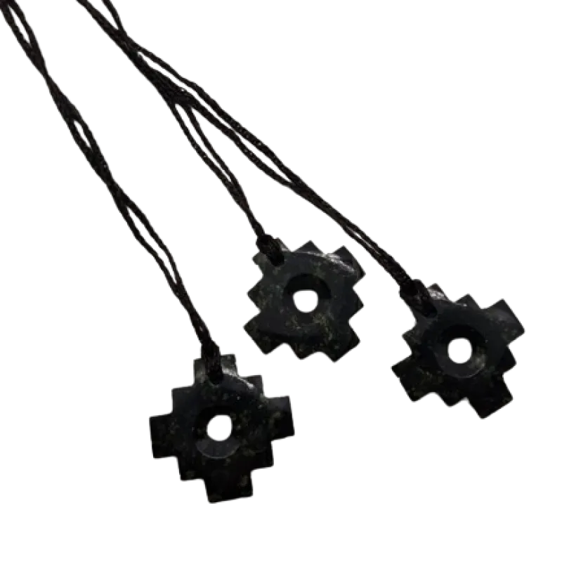 Andský kríž so šnúrkou - serpentín