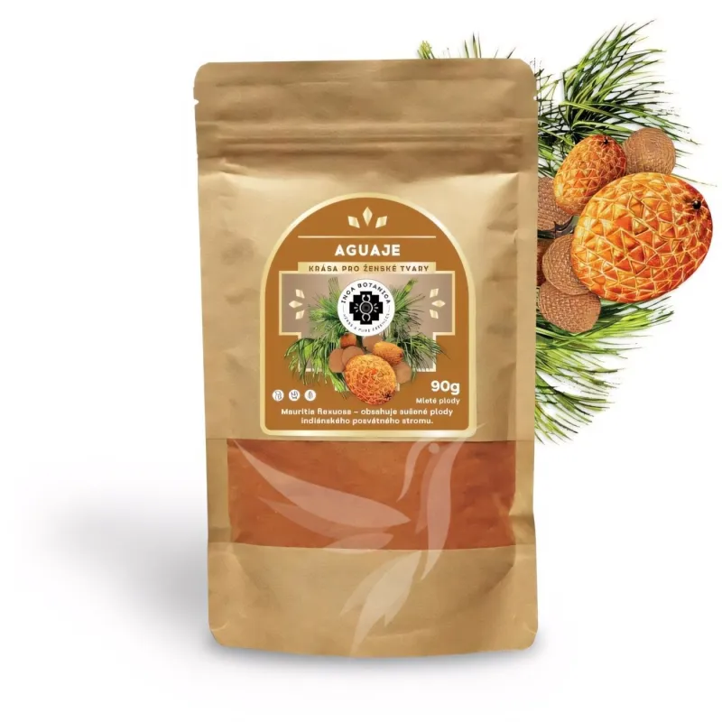 Sušené plody palmy Aguaje (aguache)