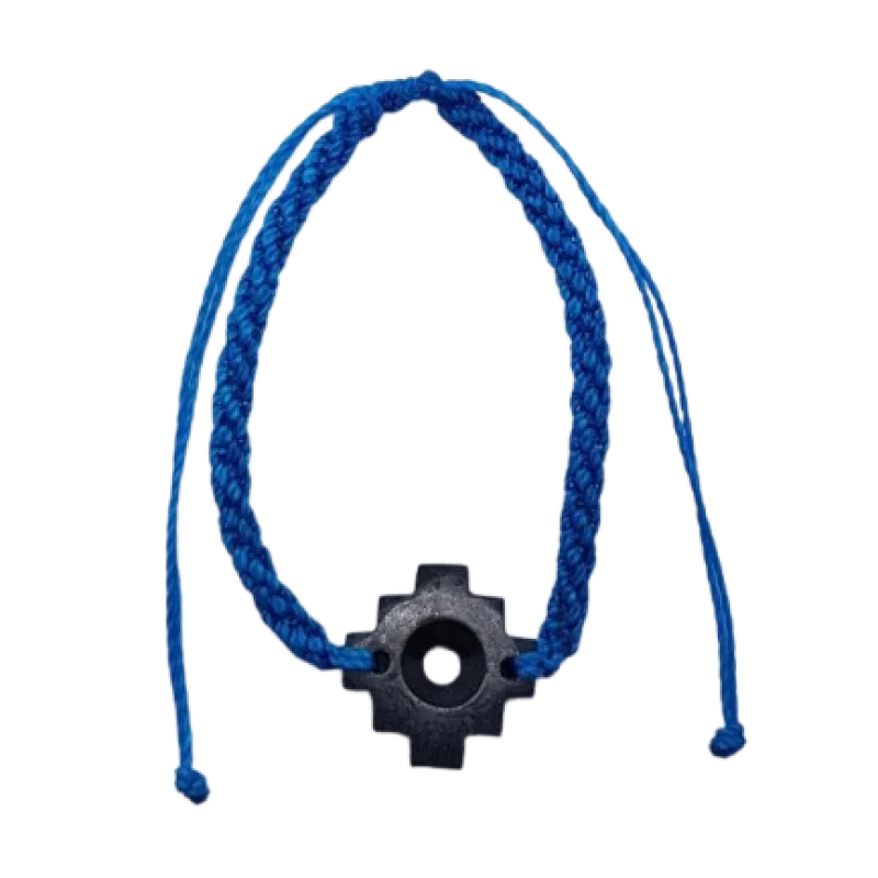 Andský kríž - náramok - tyrkysový