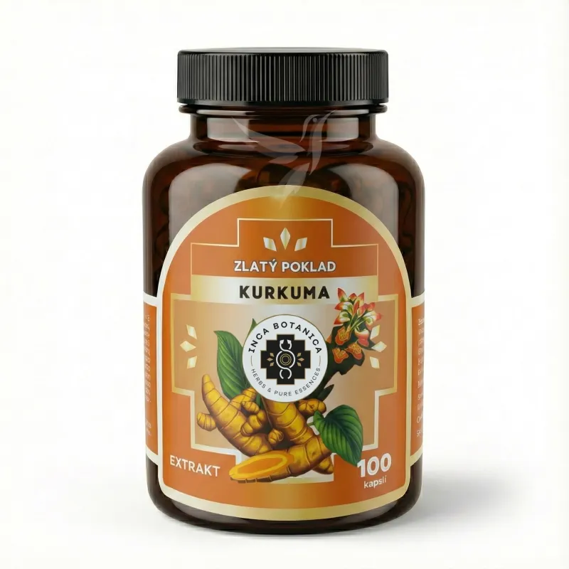 Kurkuma kapsuly - 100 kapsúl