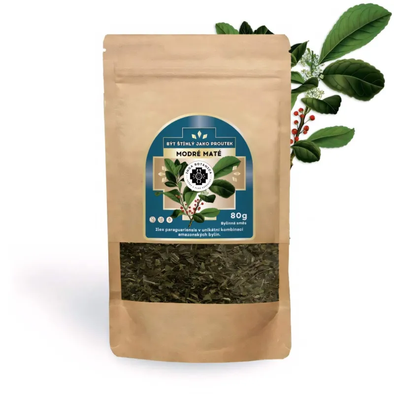 Modré maté – povzbudenie aj bez kávy