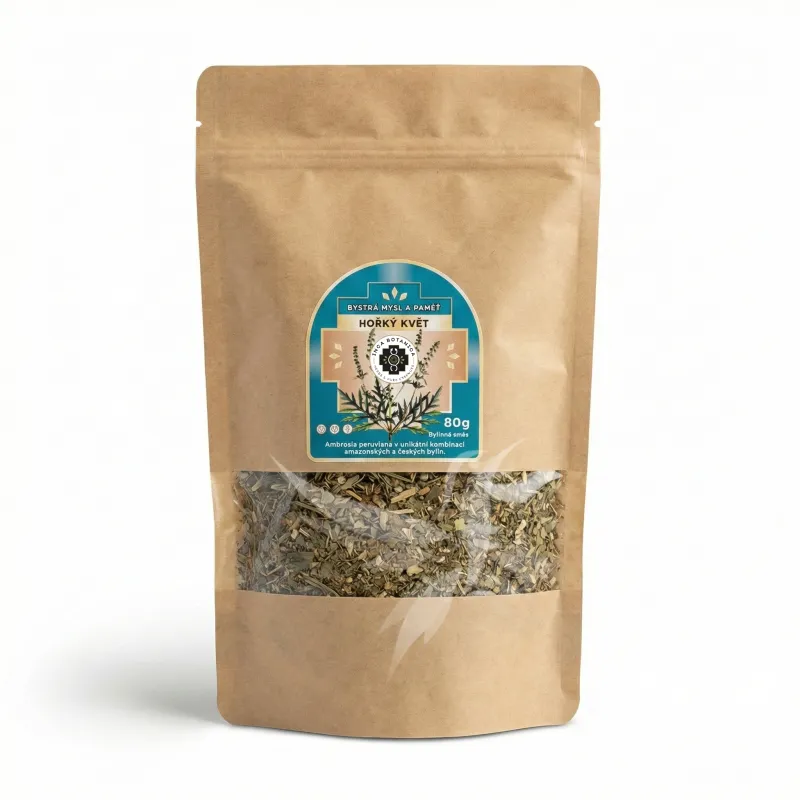 Horký kvet – Koncentrácia mysle – bylinná zmes