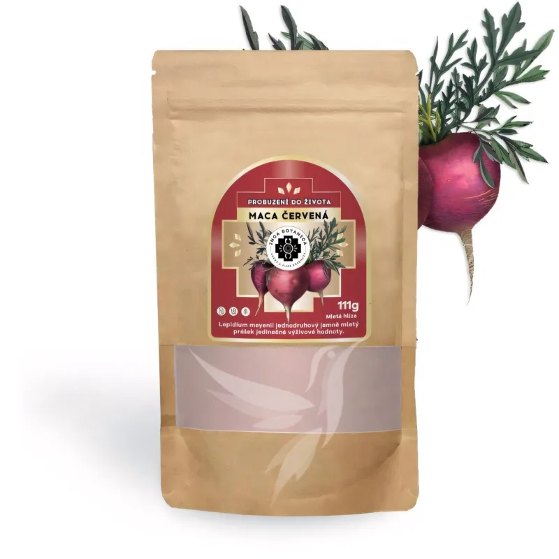Maca horská - červená (ženská maca)
