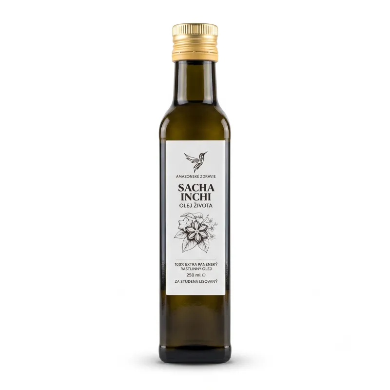 Sacha Inchi olej 250 ml – 100% prírodný peruánsky olej života