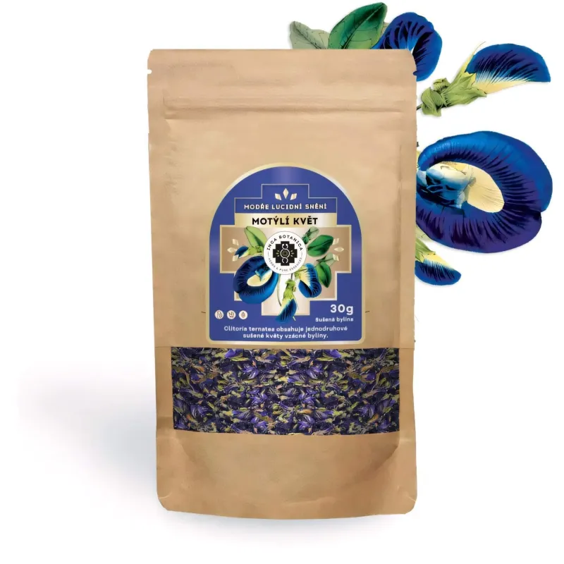 Clitoria Ternatea – Motýlí kvet / Modrý čaj