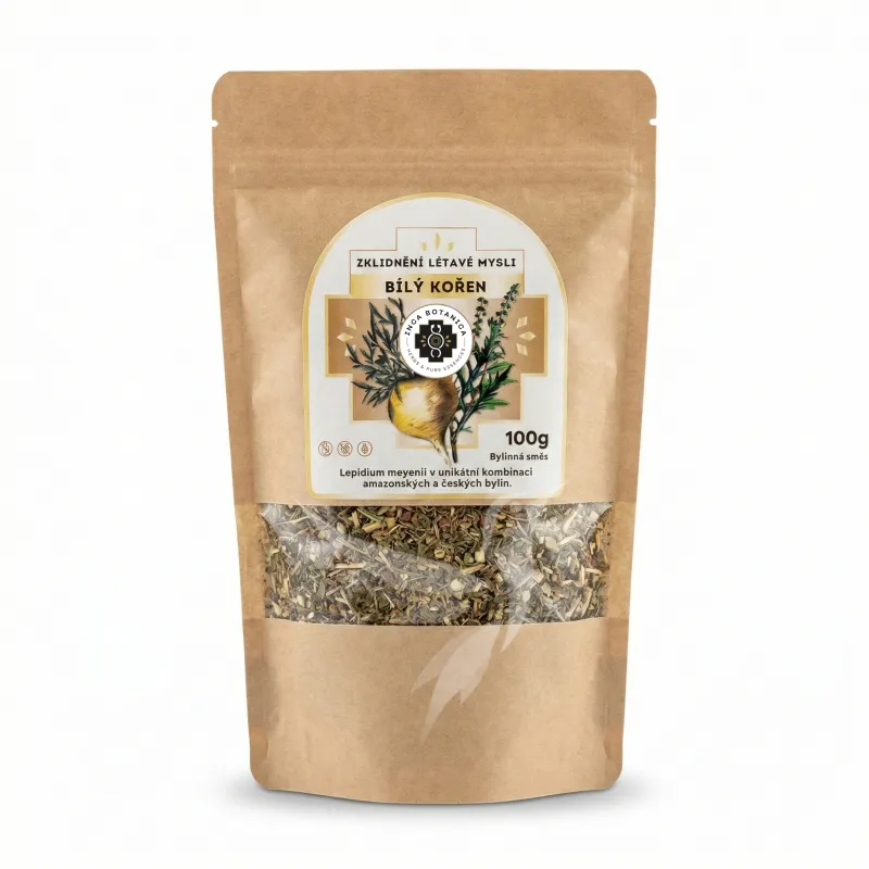 Biely koreň – bylinná zmes „Pokojná myseľ“ EXP 02/26