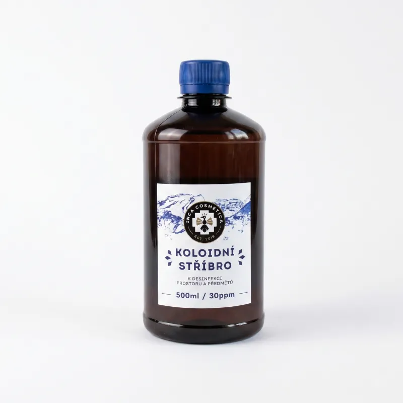 Koloidné striebro 20ppm 500ml