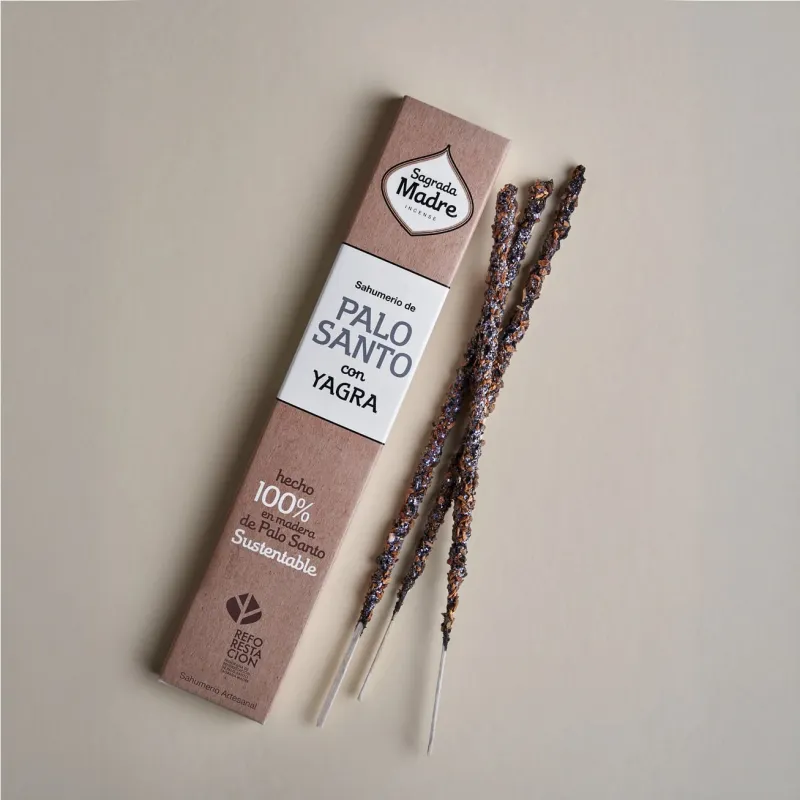 Palo Santo & Yagra – vonné tyčinky Sagrada Madre