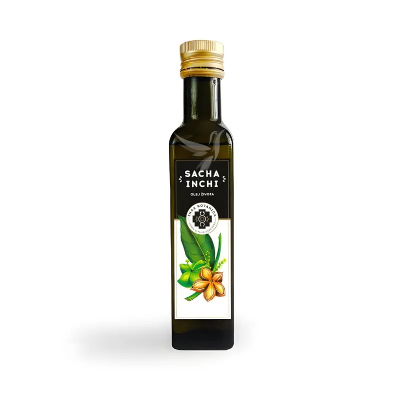 Olej z orieškov Sacha Inchi