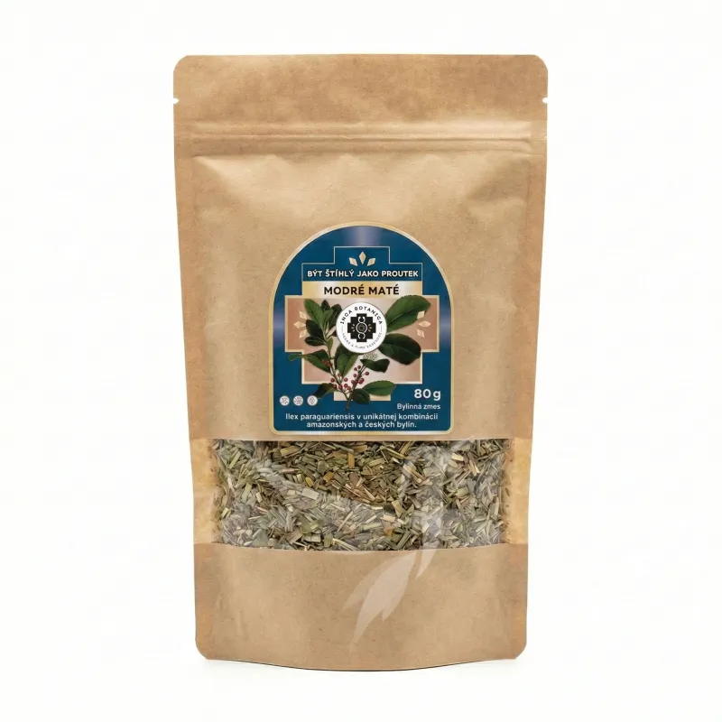 Modré maté – povzbudenie aj bez kávy
