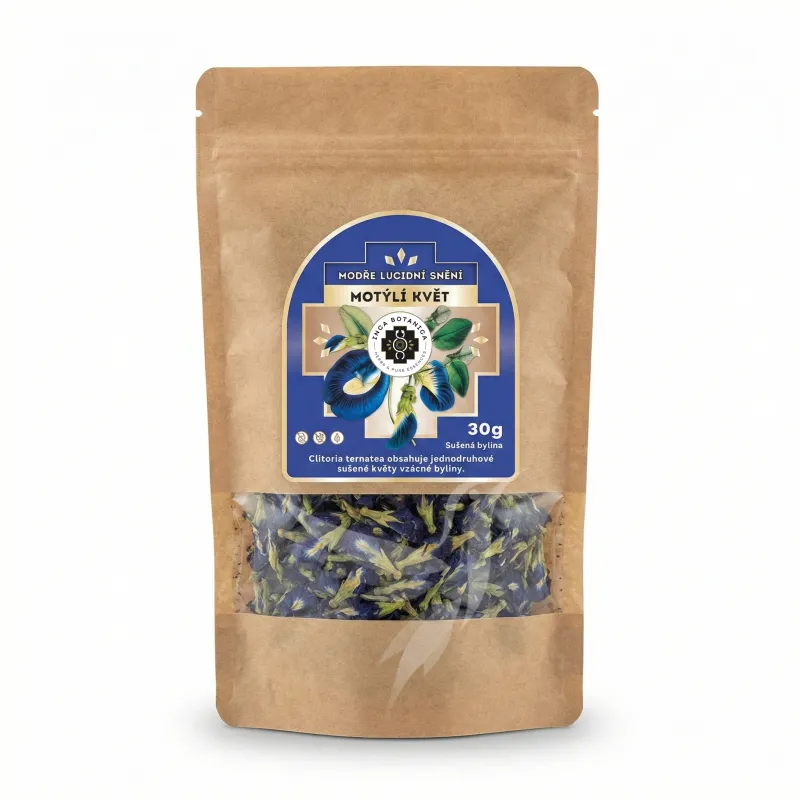 Clitoria Ternatea – Motýlí kvet / Modrý čaj
