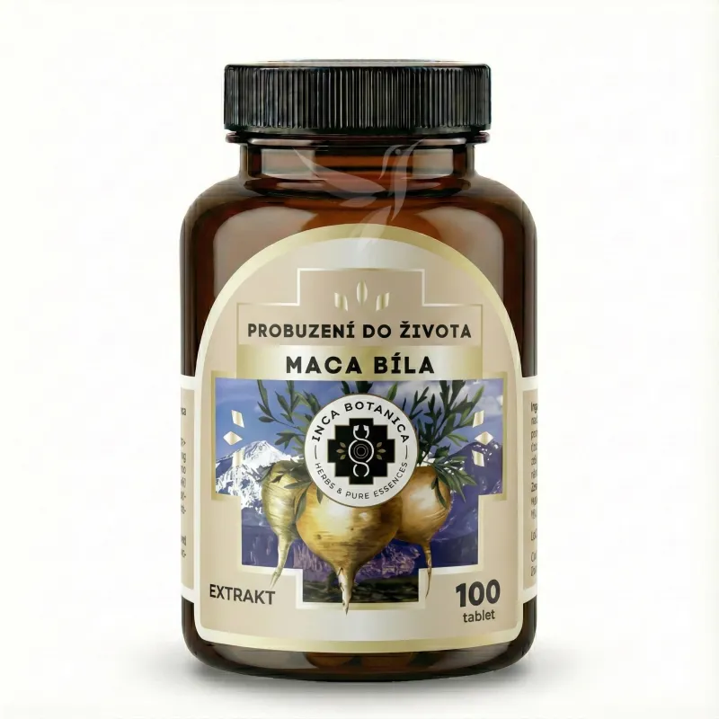 Maca biela tablety extrakt - Inca Botanica