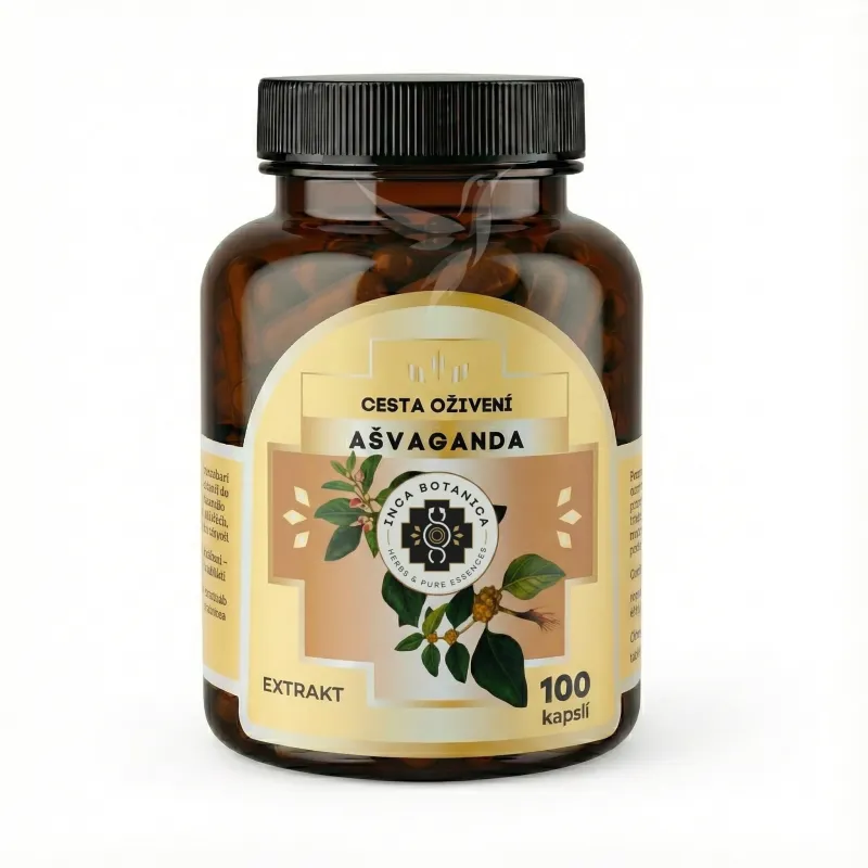 Ashwagandha (Ašvaganda) - 100 kapsúl