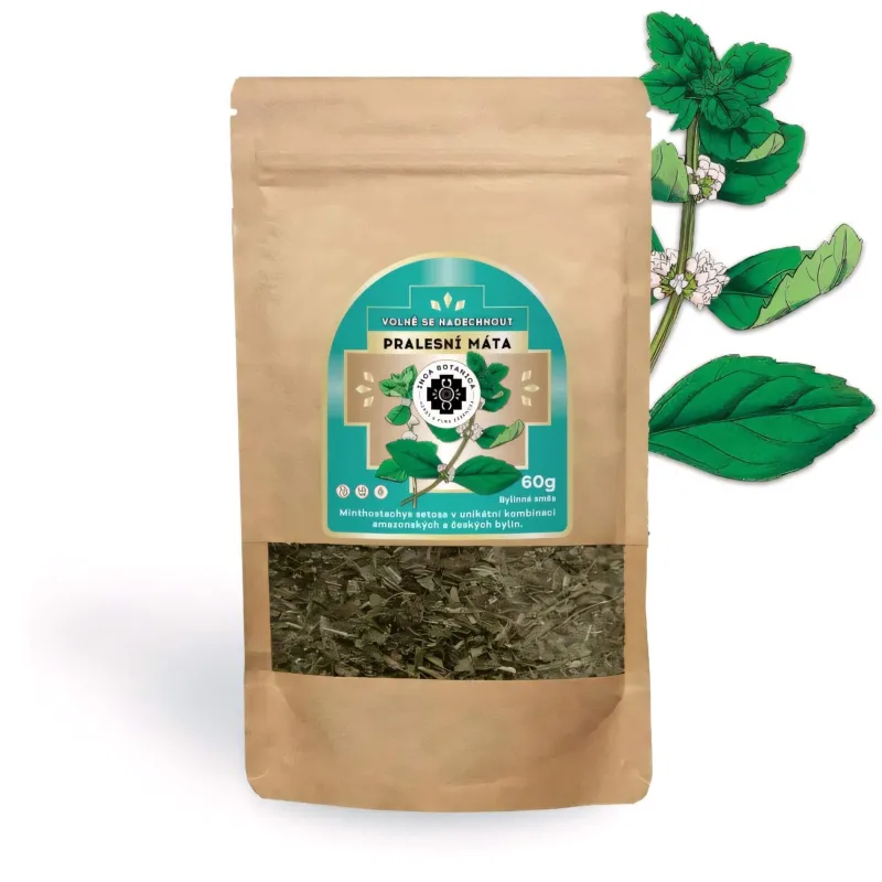 Pralesná mäta - bylinná zmes (alternatíva - čaj Respiro)