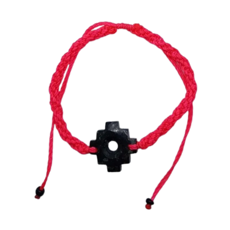 Andský kríž - náramok - ružový