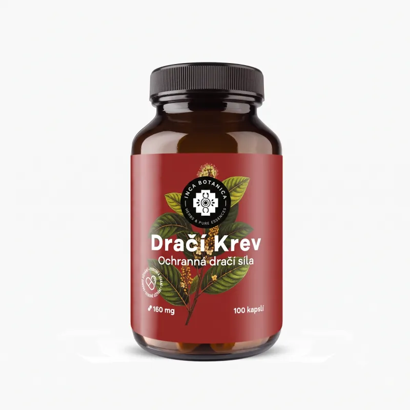 Dračia krv kapsuly - sklo