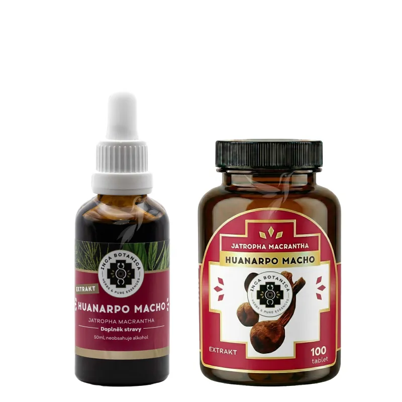 Huanarpo Macho extrakt tekutý + tablety