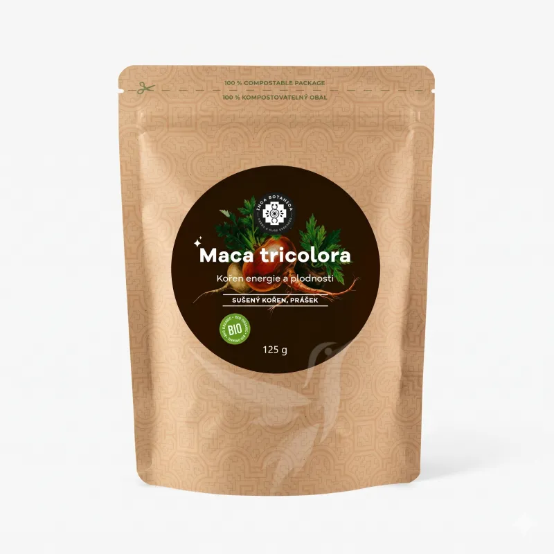 Maca Tricolora – 100 % čistý mix 3 druhov Macy (125 g)