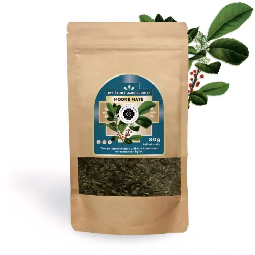 Modré maté – povzbudenie aj bez kávy