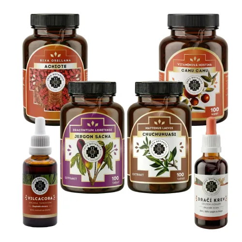 Inca Botanica Komplexná bylinná kúra Imunita (Dračia krv, Vilcacora, Camu Camu) 1 mesiac