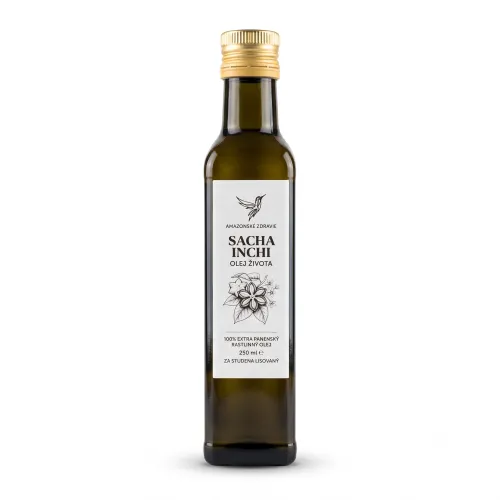 Sacha Inchi olej 250 ml – 100% prírodný peruánsky olej života