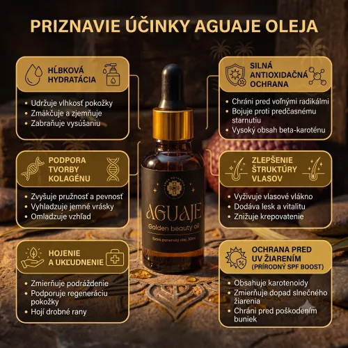 Aguaje olej – Tekuté zlato z hlbín Amazónie pre dokonale žiarivú pokožku