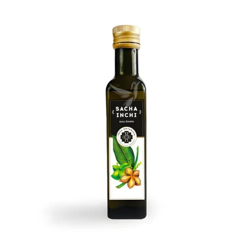 Olej z orieškov Sacha Inchi