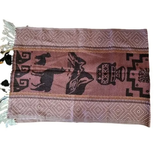 Šál z lamej vlny Baby Alpaca