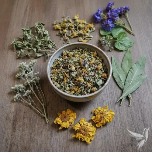 Pralesná mäta - bylinná zmes (alternatíva - čaj Respiro)