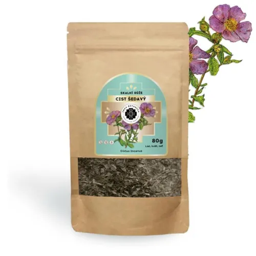 Cist šedavý - sušená bylina