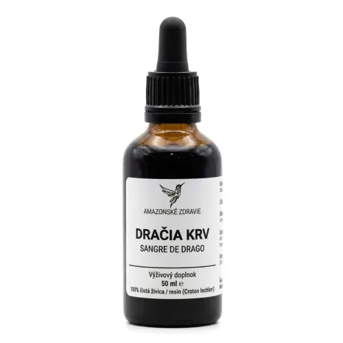 Dračia krv 50ml v skle – 100% prírodná živica (Sangre de Drago) Inca Herbs | Amazonské zdravie