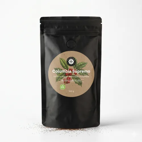 Colombia Supremo 17/18 – 100% Arabica (zrno, 100 g)
