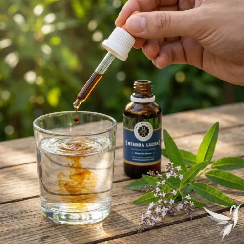 Hierba Luisa – vodný bylinný extrakt