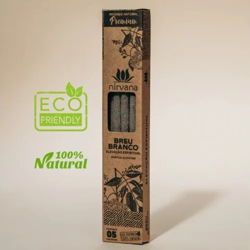 Nirvana Premium: Prírodné rituálne vonné tyčinky – Breu Branco / White Breu (5 ks)