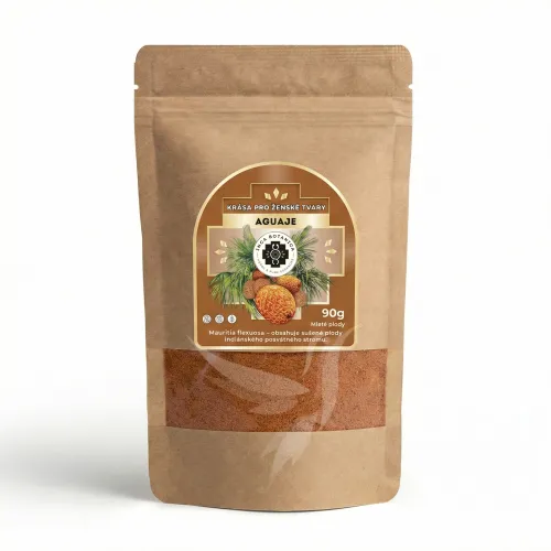 Sušené plody palmy Aguaje (aguache)