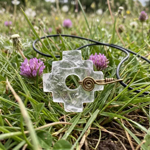 Andský kríž Chakana z krištáľu – energetický symbol čistoty, svetla a harmonizácie