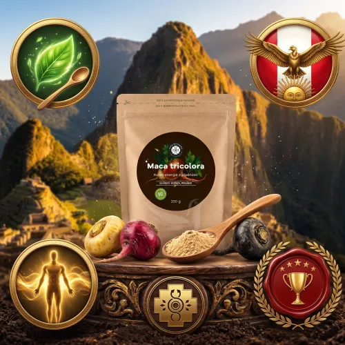 Maca Tricolora – 100 % čistý mix 3 druhov Macy (250 g)