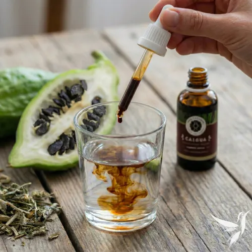 Caigua (ačokča) – vodný bylinný extrakt