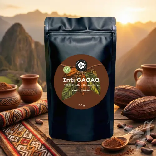 Inti Cacao prášok – Pravé ceremoniálne kakao z Posvätného údolia
