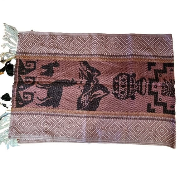 Šál z lamej vlny Baby Alpaca