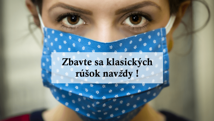 Transparentná maska na tvár - zbavte sa klasických rúšok a dýchajte voľne Transparentná maska na tvár - zbavte sa klasických rúšok a dýchajte voľne