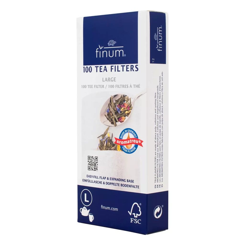 Papierové čajové filtre FINUM veľ.L 